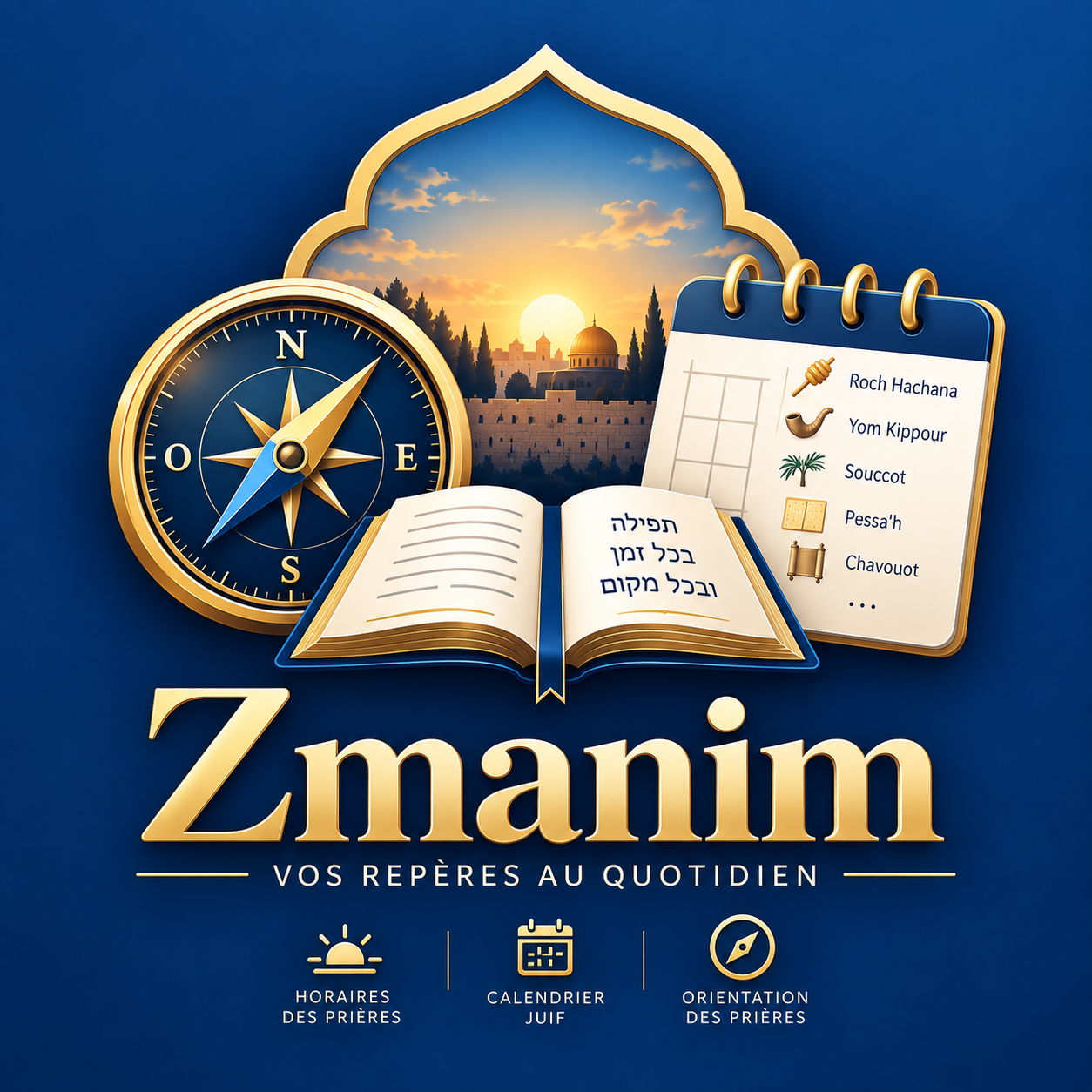 Icône Zmanim EKL